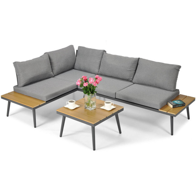 NEVADA Universal Garden Corner Sofa | Garden corner sofa, relaxation set, comfort on the patio