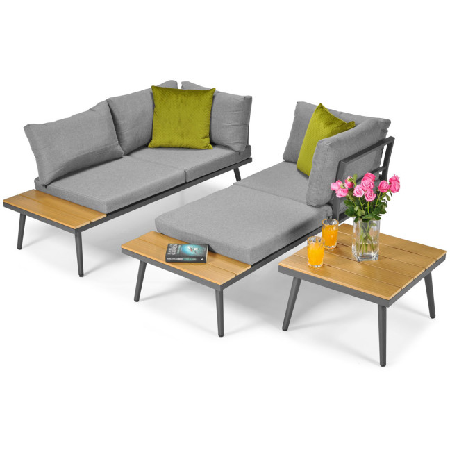 NEVADA Universal Garden Corner Sofa | Garden corner sofa, relaxation set, comfort on the patio