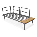 NEVADA Universal Garden Corner Sofa | Garden corner sofa, relaxation set, comfort on the patio