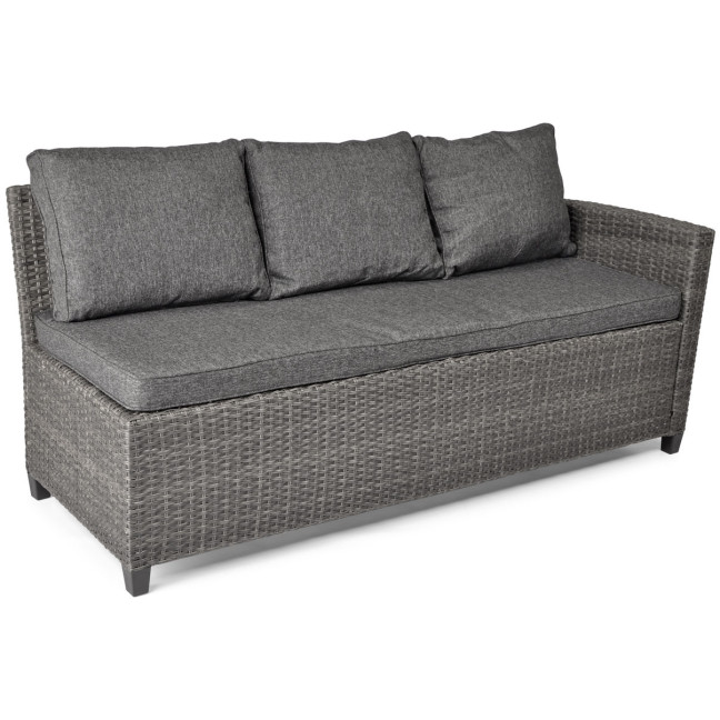 SZTOKHOLM Rattan Garden Furniture | Rattan garden furniture, patio set, garden relaxation grey