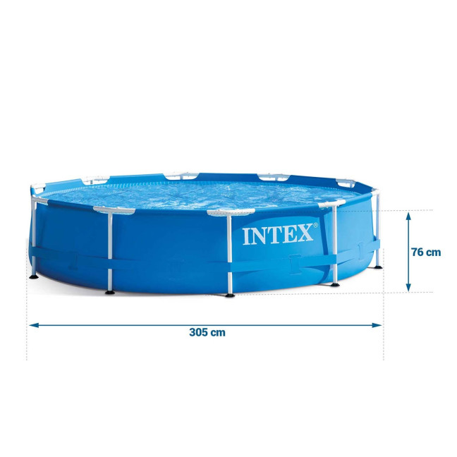 Frame garden pool 305 x 76 cm 2in1 set INTEX 28200