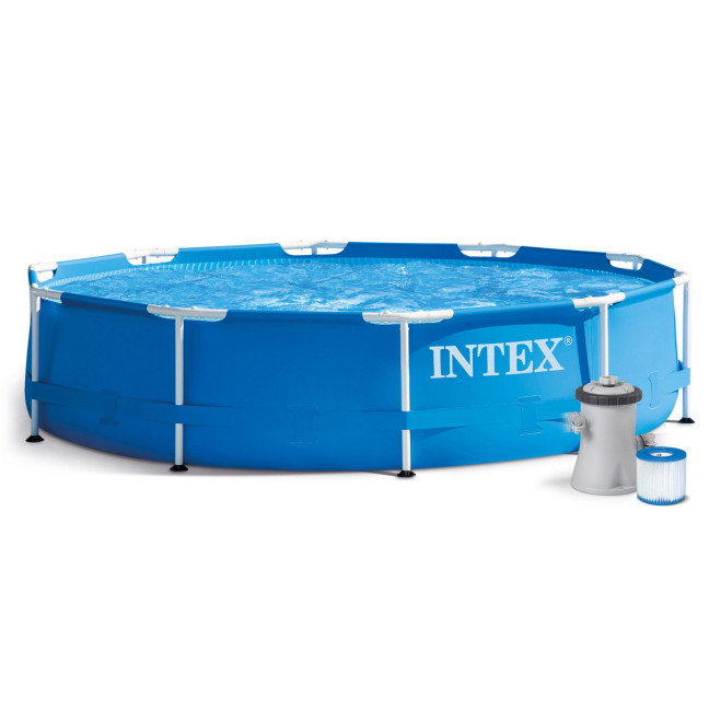 Frame Garden Pool 305 x 76 cm 15w1 INTEX 28202 + Bubble Machine FREE