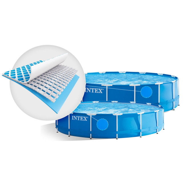 Frame garden pool 366 x 76 cm 6-in-1 set