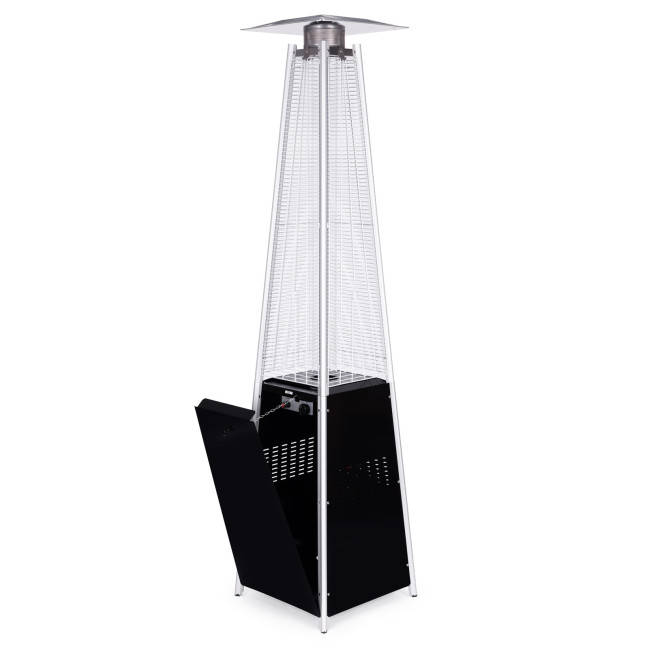 Gas Patio Heater 13 kW Glass Garden with Cover | Garden furniture, relaxation, modern style