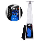 Gas Patio Heater 13 kW Glass Garden with Cover | Garden furniture, relaxation, modern style