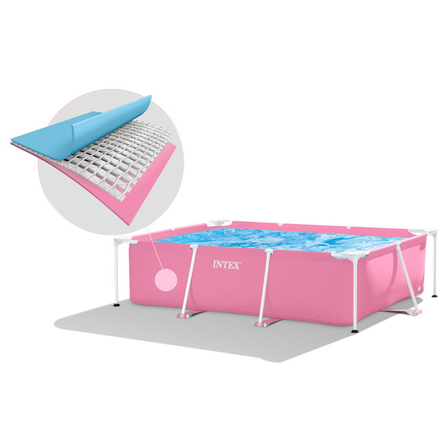 Frame garden pool 220 x 150 x 60 cm