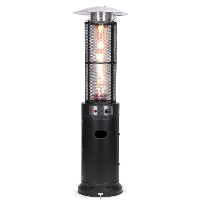 Gas Patio Heater 13 kW Glass Garden with Hose and Cover | Garden furniture, relaxation, modern style