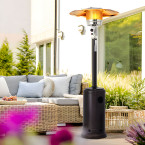 Gas Patio Heater 13 kW Glass Garden with Cover | Garden furniture, relaxation, modern style