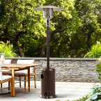 Gas Patio Heater 13 kW Glass Garden with Cover | Garden furniture, relaxation, modern style