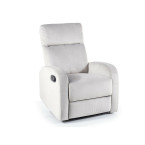 Olimp Velvet Light Grey Armchair | Comfortable garden armchair, modern style, for patio and balcony