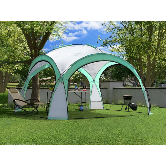MultiGarden Green Garden Event Pavilion Tent with Bag | Garden furniture, relaxation, modern style