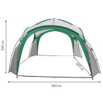 MultiGarden Green Garden Event Pavilion Tent with Bag | Garden furniture, relaxation, modern style