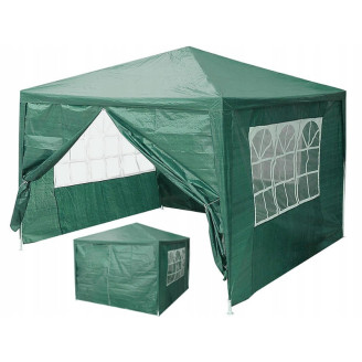 MultiGarden Green Commercial Garden Pavilion Tent 3x3 m | Garden furniture, relaxation, modern style