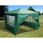MultiGarden Green Commercial Garden Pavilion Tent 3x3 m | Garden furniture, relaxation, modern style