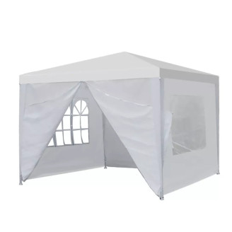 MultiGarden White Commercial Garden Pavilion Tent 3x3 m | Garden furniture, relaxation, modern style