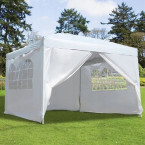 MultiGarden White Commercial Garden Pavilion Tent 3x3 m | Garden furniture, relaxation, modern style