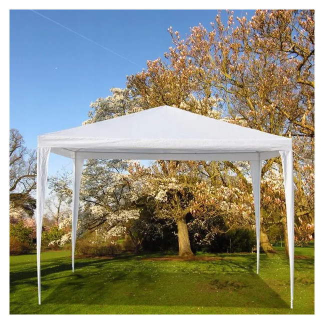 MultiGarden White Commercial Garden Pavilion Tent 3x3 m | Garden furniture, relaxation, modern style