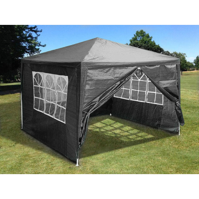 MultiGarden Grey Commercial Garden Pavilion Tent 3x3 m | Garden furniture, relaxation, modern style