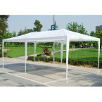 MultiGarden White Commercial Garden Pavilion Tent 3x6 m with 6 Walls | Garden furniture, relaxation, modern style