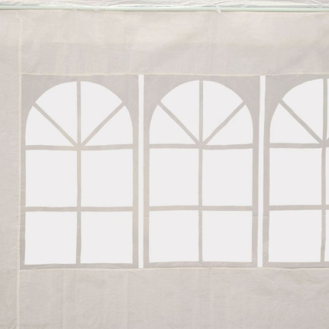 MultiGarden White Commercial Garden Pavilion Tent 3x6 m with 6 Walls | Garden furniture, relaxation, modern style