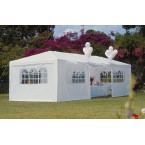 MultiGarden White Commercial Garden Pavilion Tent 3x9 m with 8 Walls | Garden furniture, relaxation, modern style