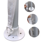 MultiGarden White Commercial Garden Pavilion Tent 3x9 m with 8 Walls | Garden furniture, relaxation, modern style