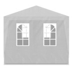 MultiGarden White Commercial Garden Pavilion Tent 3x9 m with 8 Walls | Garden furniture, relaxation, modern style
