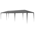 MultiGarden Grey Commercial Garden Pavilion Tent 3x9 m with 8 Walls | Garden furniture, relaxation, modern style
