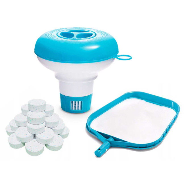 Frame garden pool 220 x 150 x 60 cm 15 in 1