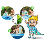 Garden Frame Pool INTEX 28271 - 260 x 160 x 65 cm