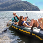 Wiosła 2 szt do pontonu aluminiowe do kajaku jednopiórowe 137 cm INTEX