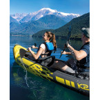 Inflatable Kayak Explorer K2 for 2 Persons with Oars + Pump - INTEX 68307