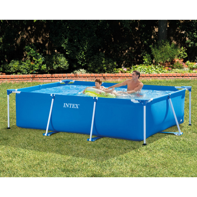 Garden Frame Pool INTEX 28272 (15-in-1) - 300 x 200 x 75 cm + Free Bubble Machine