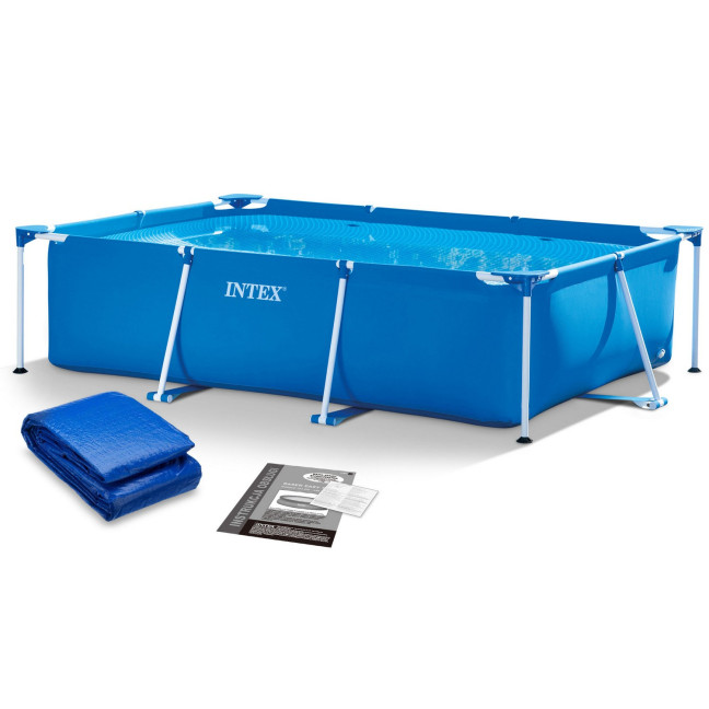 Garden Frame Pool INTEX 28272 (15-in-1) - 300 x 200 x 75 cm + Free Bubble Machine