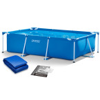 Garden Frame Pool INTEX 28272 (15-in-1) - 300 x 200 x 75 cm + Free Bubble Machine