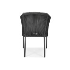 VICTORIA Rope Garden Chair - Black