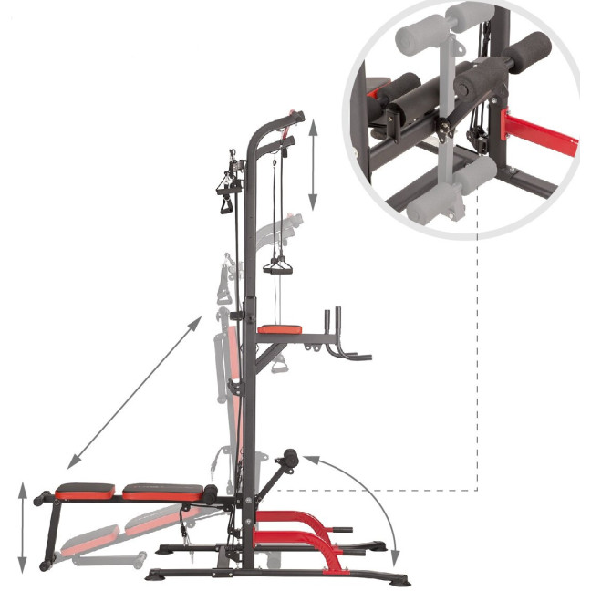 HMS PWL8325 multifunction handrail