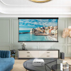 Mini Portable Projector WiFi 2.4/5 GHz Miracast Airplay Full HD for Smartphone 3000 lm Zenwire d300s