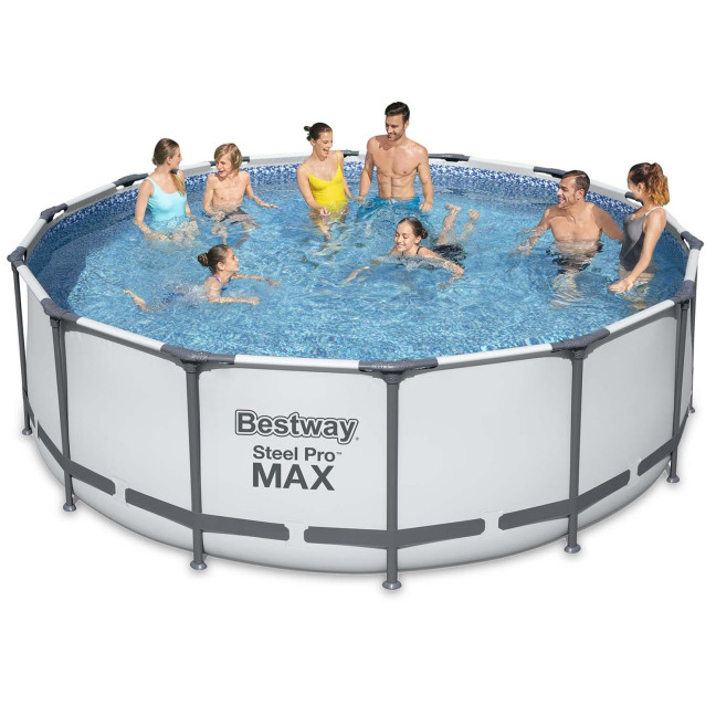 Garden pool 427 x 122 cm 19w1 Bestway 5612x bubble machine for free