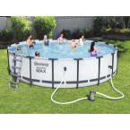 Garden pool 427 x 122 cm 19w1 Bestway 5612x bubble machine for free