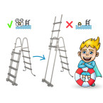 Garden pool of 366 x 122 cm 18in1 Bestway 56420 + bubble machine for free