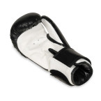 Boxing Sparring Gloves Black and White ARB-407a