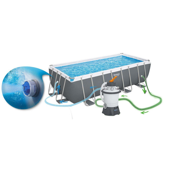 Garden pool 488x244x122 cm 18in1 Bestway 56671n