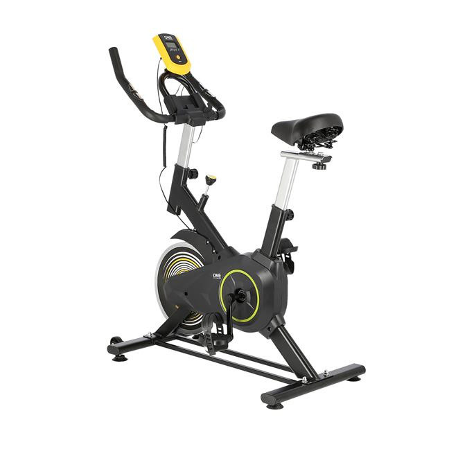 SW2501 YELLOW INDOOR SPINNING BIKE 7KG ONE FITNESS