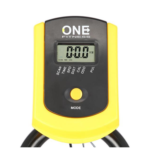 SW2501 YELLOW INDOOR SPINNING BIKE 7KG ONE FITNESS