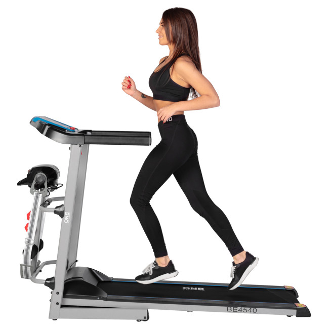 Be4540 electric treadmill with one fitness massager